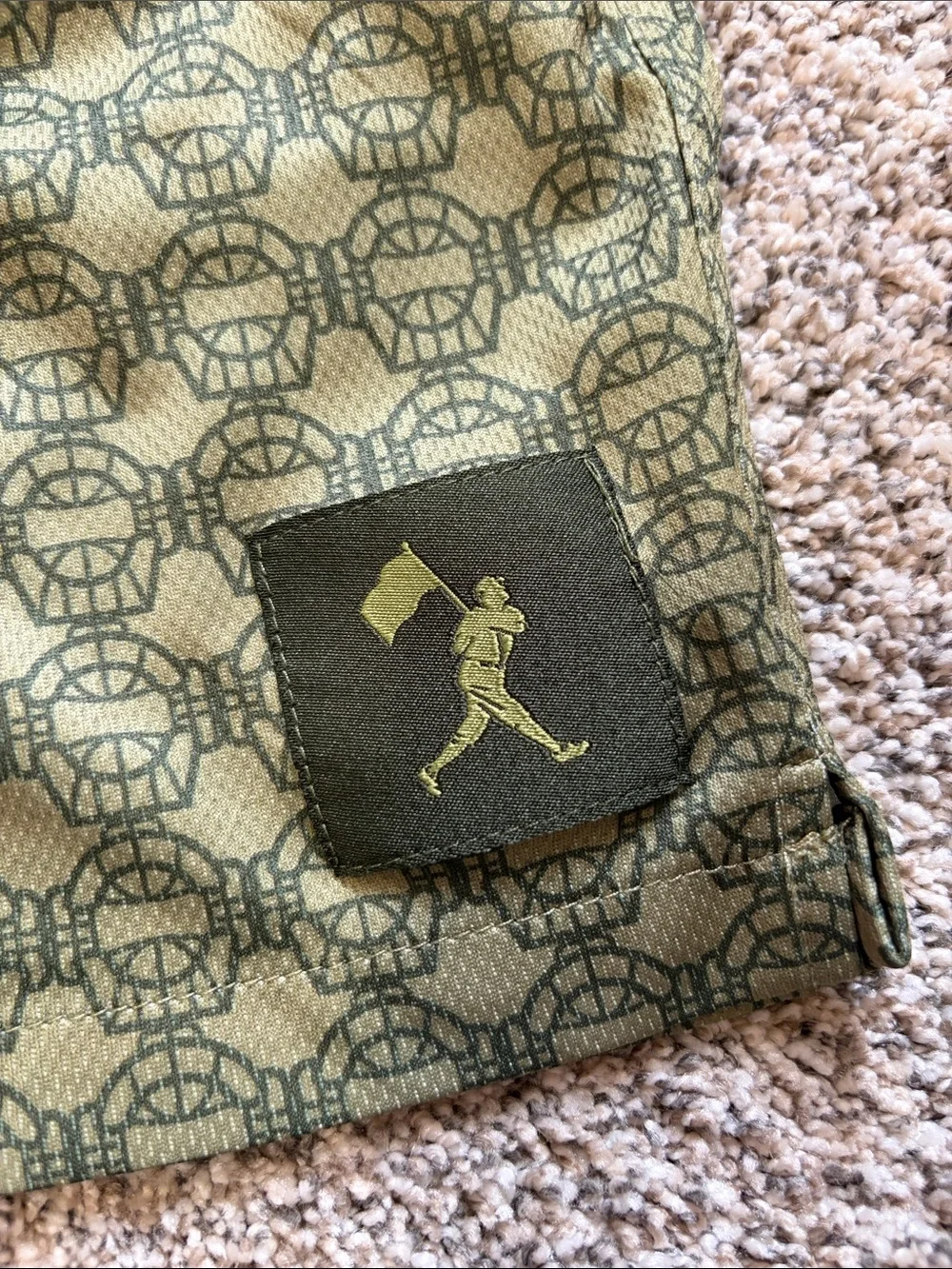 Baseballism Four Star Field General Diamond Air Mesh Shorts - Youth Large